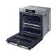 Samsung NV7B45305AS 76 L 3950 W Nero, Acciaio inox 9