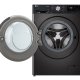 LG F2Y709BBTN1 lavatrice Caricamento frontale 9 kg 1200 Giri/min Nero, Metallico 3