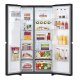 LG GSLE81EPBC frigorifero side-by-side Libera installazione 628 L C Nero, Acciaio spazzolato 6