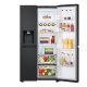 LG GSLE81EPBC frigorifero side-by-side Libera installazione 628 L C Nero, Acciaio spazzolato 15