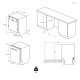 Haier Washlens Plus XI 6C4S3FSB-80 A scomparsa totale 16 coperti C 15
