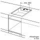 Bosch Serie 4 PIE63KBB5E piano cottura Nero Superficie piana 60 cm Piano cottura a induzione 4 Fornello(i) 10