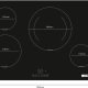 Bosch Serie 4 PIE811BB5E piano cottura Nero Superficie piana 80 cm Piano cottura a induzione 4 Fornello(i) 6
