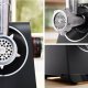 Bosch MFWS440B tritacarne 1900 W Nero, Argento 12