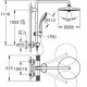 GROHE Euphoria System 260 sistema di doccia Cromo 4