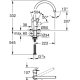 GROHE BauLoop Cromo 4