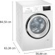 Siemens iQ300 WM14N225 lavatrice Caricamento frontale 8 kg 1400 Giri/min Bianco 8