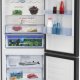 Beko RCNE560E40ZXBRN frigorifero con congelatore Libera installazione 514 L E Acciaio inox 6