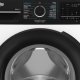 Beko b300 BM3WFU41041B lavatrice Caricamento frontale 10 kg 1400 Giri/min Nero, Bianco 5