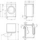 Electrolux TimeCare 500 EA2F6821CF lavatrice Caricamento frontale 8 kg 1151 Giri/min Bianco 9