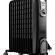 De’Longhi V551225.BG stufetta elettrica Interno Nero 2500 W Riscaldatore ambiente elettrico a olio 3
