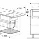 Bosch Serie 6 PVQ821H26E piano cottura Nero Da incasso 80 cm Combi 4 Fornello(i) Cappa da incasso 15