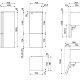 Smeg FA3905LX6 frigorifero con congelatore 3
