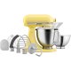 KitchenAid 5KSM195PSEBT robot da cucina 300 W 4,7 L Acciaio inox, Giallo 3