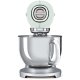 Smeg SMF02PGUK sbattitore Sbattitore con base 800 W Verde, Argento 3