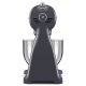 Smeg SMF03GRUK sbattitore Sbattitore con base 800 W Grigio 4