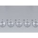 AEG HGB75423UZ Acciaio inox Da incasso 75 cm Gas 4 Fornello(i) 3