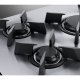 AEG HGB75423UZ Acciaio inox Da incasso 75 cm Gas 4 Fornello(i) 5