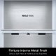 LG GSLE91MBAC Frigorifero Side-by-Side, Classe C, 628L, Wi-Fi, Dispenser senza allaccio, Total No Frost, Metal Sorbet 8