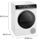 Siemens iQ700 WQ46B2C9NL asciugatrice Libera installazione Caricamento frontale 9 kg A+++ Bianco 6