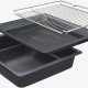 Bosch HEG537BS4 + NKN64RGA2E + HEZ638000 set di elettrodomestici da cucina Ceramica Forno elettrico 9
