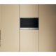 Whirlpool WMN464BX forno a microonde Nero, Acciaio inox Microonde combinato Da incasso 22 L 750 W 5