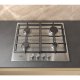 Whirlpool TGML 660 IX NL piano cottura Acciaio inox Da incasso 58 cm Gas 4 Fornello(i) 5