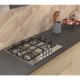 Whirlpool TGML 660 IX NL piano cottura Acciaio inox Da incasso 58 cm Gas 4 Fornello(i) 7