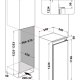 Whirlpool AFB 9002 congelatore Congelatore verticale Da incasso 127 L E Bianco 6