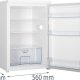 Gorenje R49CPW frigorifero Libera installazione 133 L Bianco 9