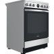 Indesit IS67V8CHX/E cucina Elettrico Ceramica Acciaio inox 12
