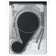 Samsung DV9UDG52A0AB asciugatrice Libera installazione Caricamento frontale 9 kg A+++ Nero 5