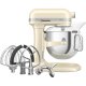 KitchenAid 5KSM70SHXEAC robot da cucina 375 W 6,6 L Crema, Grigio, Acciaio inox 3