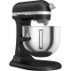 KitchenAid 5KSM70SHXEBK robot da cucina 375 W 6,6 L Nero, Grigio, Acciaio inox 5