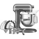 KitchenAid 5KSM70SHXEMS robot da cucina 375 W 6,6 L Grigio, Argento, Acciaio inox 3