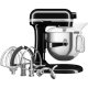 KitchenAid 5KSM70SHXEOB robot da cucina 375 W 6,6 L Nero, Grigio, Acciaio inox 3