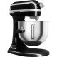 KitchenAid 5KSM70SHXEOB robot da cucina 375 W 6,6 L Nero, Grigio, Acciaio inox 5