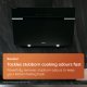 Hotpoint Ariston PHVS 91F LT DP K Cappa aspirante a parete Nero 570 m³/h 10