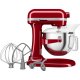 KitchenAid 5KSM60SPXEER robot da cucina 375 W 5,6 L Grigio, Rosso, Acciaio inox 3