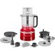 KitchenAid 5KFP1319EER robot da cucina 400 W 3,1 L Nero, Rosso, Argento, Trasparente 3