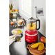 KitchenAid 5KFP1319EER robot da cucina 400 W 3,1 L Nero, Rosso, Argento, Trasparente 6