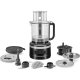 KitchenAid 5KFP1319EOB robot da cucina 400 W 3,1 L Onice, Argento, Trasparente 3