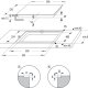 Gorenje GI6442BSCE Nero Da incasso 59 cm Piano cottura a induzione 4 Fornello(i) 16