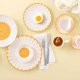 Villeroy & Boch 1045523381 Insalatiera Ciotola per pasta 0,62 L Rotondo Porcellana Giallo 1 pz 7