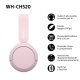 Sony WHCH520P.CE7 cuffia e auricolare Wireless A Padiglione Musica e Chiamate USB tipo-C Bluetooth Rosa 6