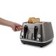 De’Longhi CTIN4003.TB tostapane 6 4 fetta/e 1800 W Metallico 3