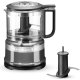 KitchenAid 5KFC3516ECU tritaverdure elettrico 0,83 L 240 W Nero, Grigio, Acciaio inox 3