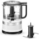 KitchenAid 5KFC3516EWH tritaverdure elettrico 0,83 L 240 W Nero, Acciaio inox, Bianco 3