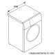 Siemens iQ500 WG46H2A9GB lavatrice Caricamento frontale 9 kg 1600 Giri/min Bianco 13