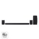 Samsung Soundbar HW-Q930D/ZF Serie Q, 17 Speaker, Wireless Dolby Atmos, Audio a 9.1.4 Canali, Q-Simphony, Alexa integrato e compatibile con Google Assistant, Titan Black 2024 3